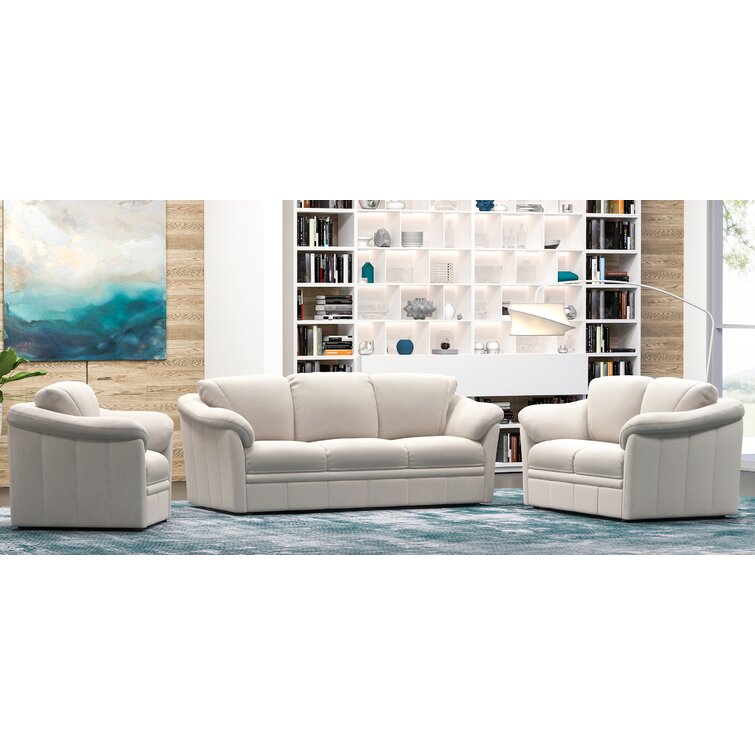 Wayfair leather living on sale room sets